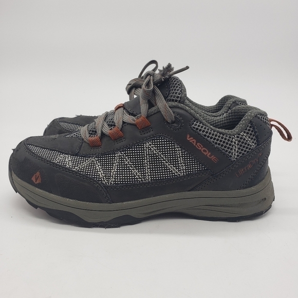 Vasque Youth US 4 EU 35 gray trail shoes lace up Ultra Dry 7210 Monolith - Picture 5 of 13